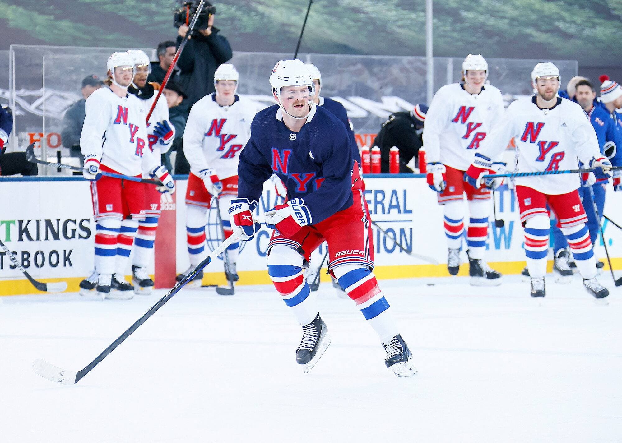 Alexis Lafrenière a fait sa niche chez les Rangers de New York.