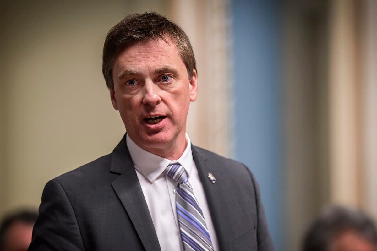 Le leader parlementaire du Parti libéral du Québec, Marc Tanguay