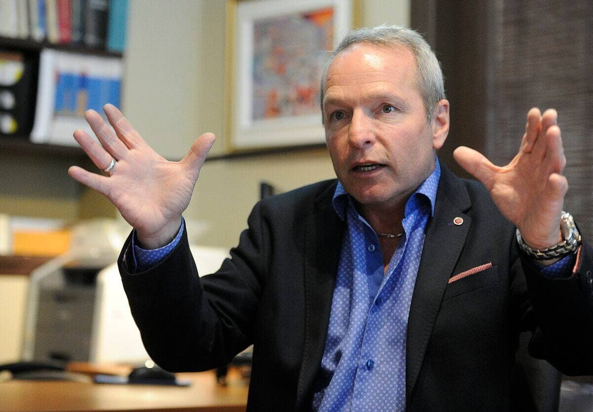 Le promoteur Louis Lessard, en 2017.