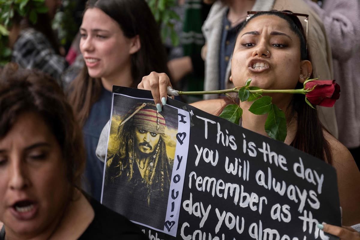 Des fans de Johnny Depp