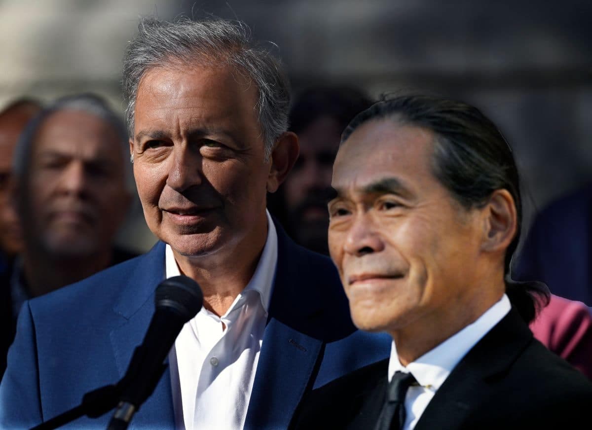 Napoléon Woo, ex-candidat de Leadership Québec, parti de Sam Hamad, dans Saint-Roch–Saint-Sauveur.