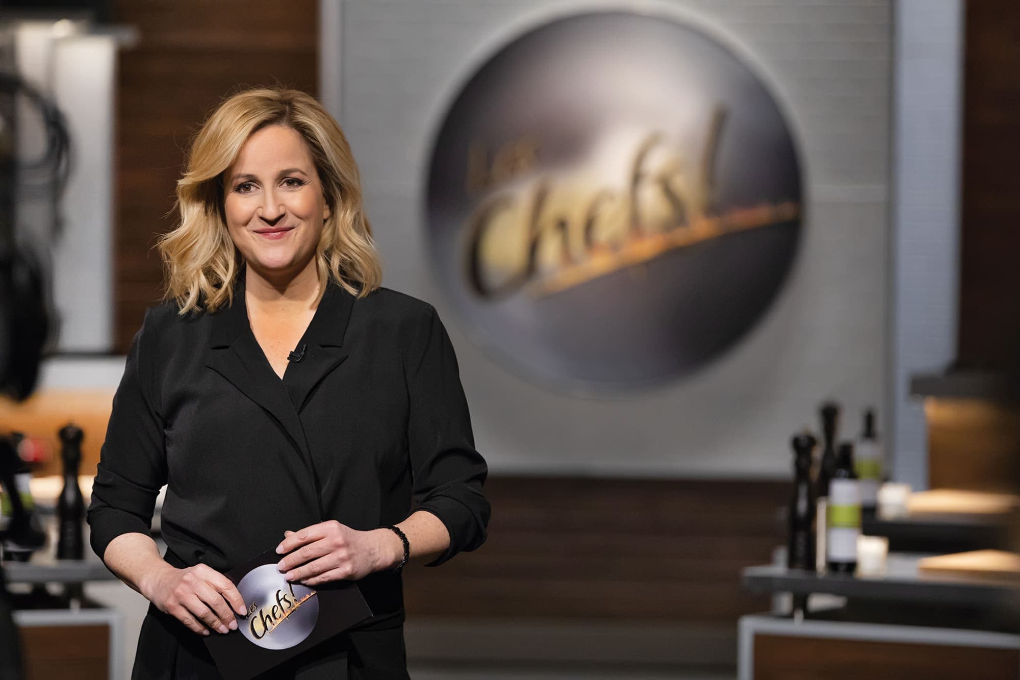 Sur le plateau de l’émission.