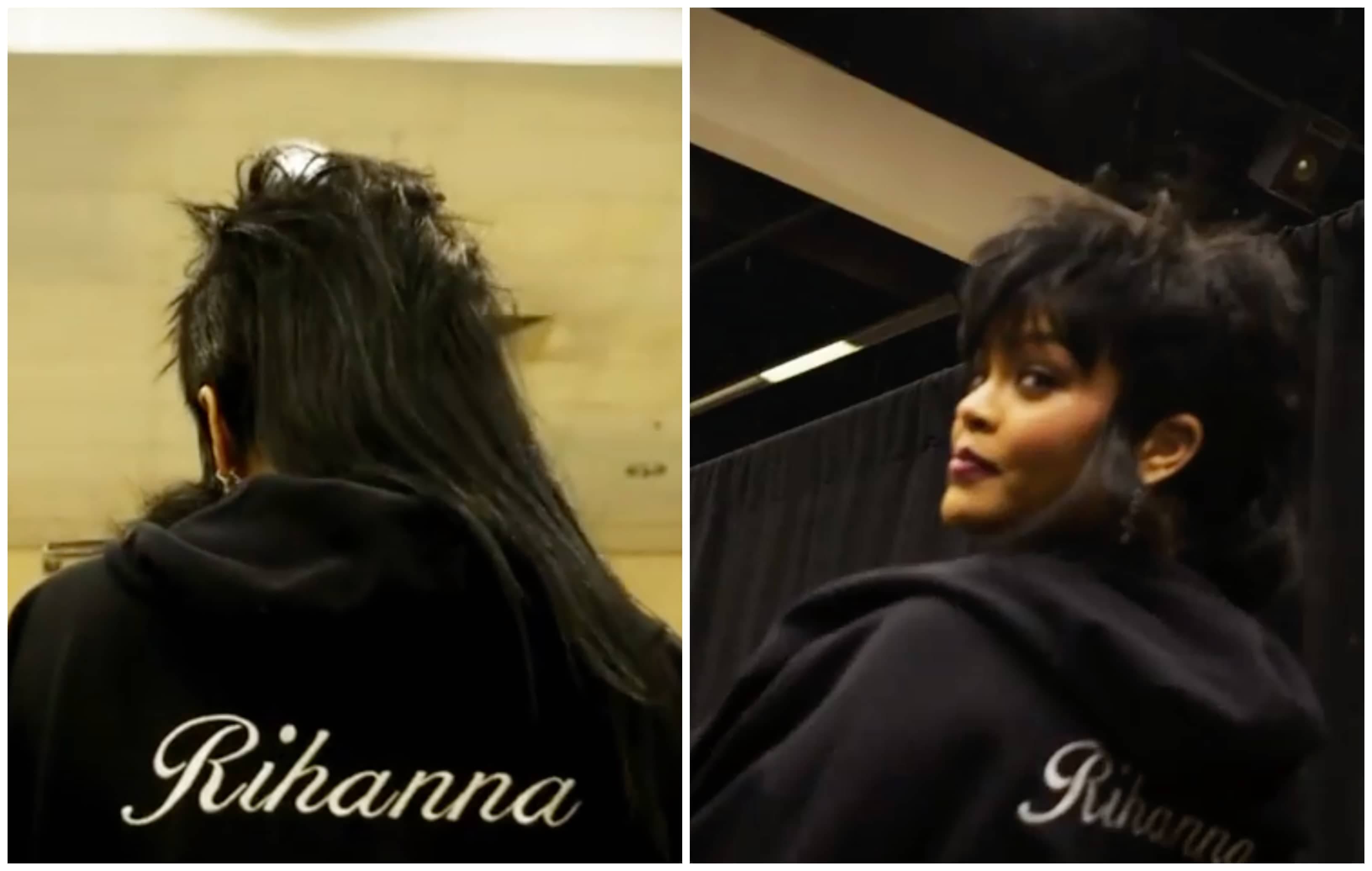 capture d'écran Instagram via @badgalriri