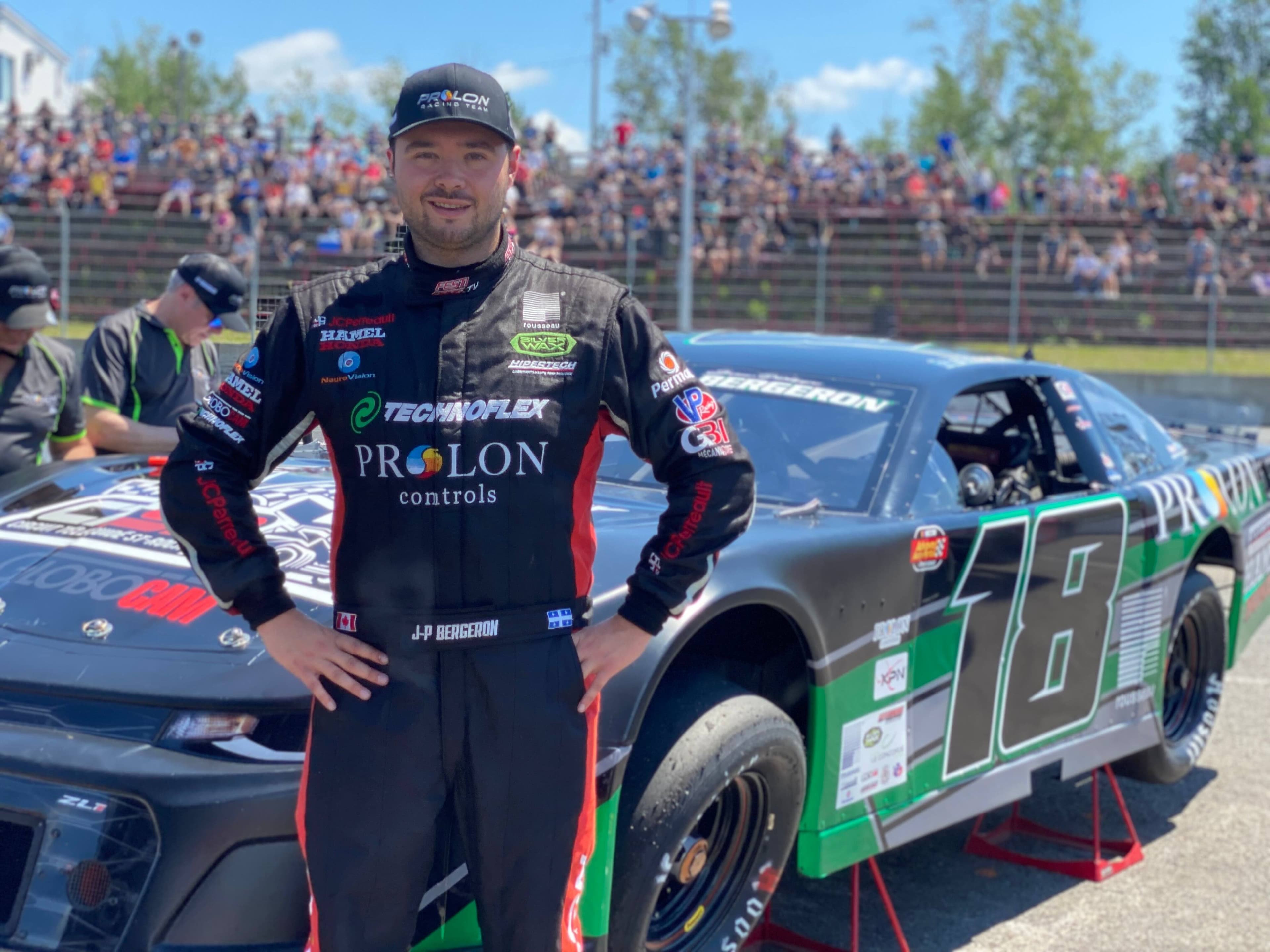 Jean Philippe Bergeron a remporté une épreuve LMS la semaine dernière à l’Autodrome Montmagny.