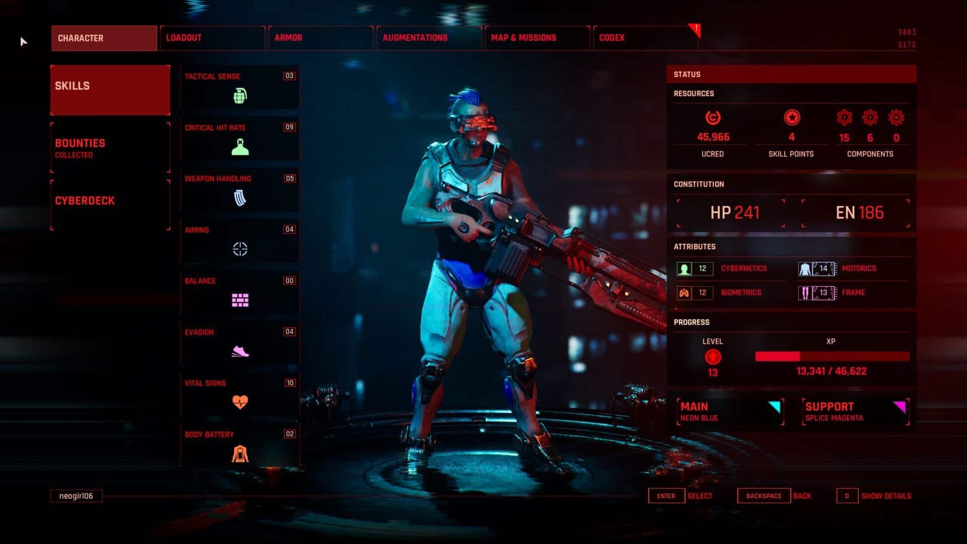 Capture d'écran Christine Lemus