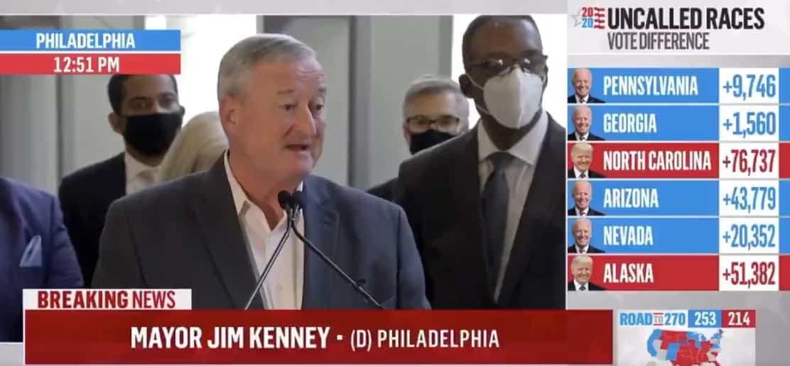 Le maire de Philadelphie, Jim Kenney