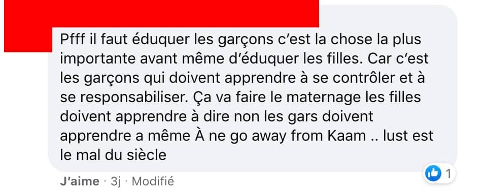 Capture d'écran / Facebook