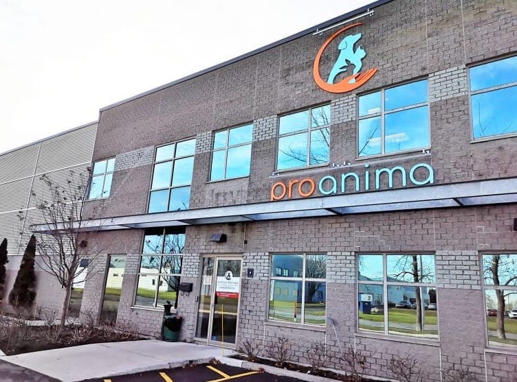 Capture d'écran www.proanima.com