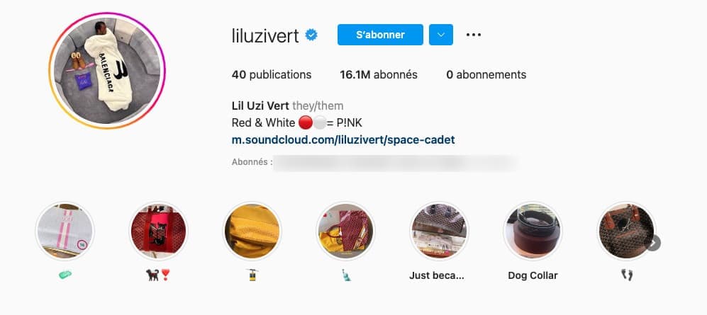 Capture d'écran / Instagram