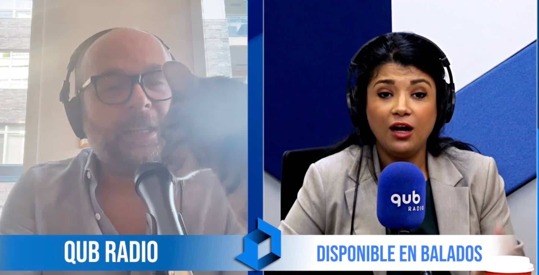 Capture d'écran Qub Radio