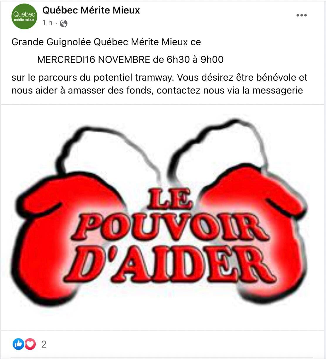 Le groupe Québec mérite mieux annonce une «guignolée» le long du tracé du tramway.