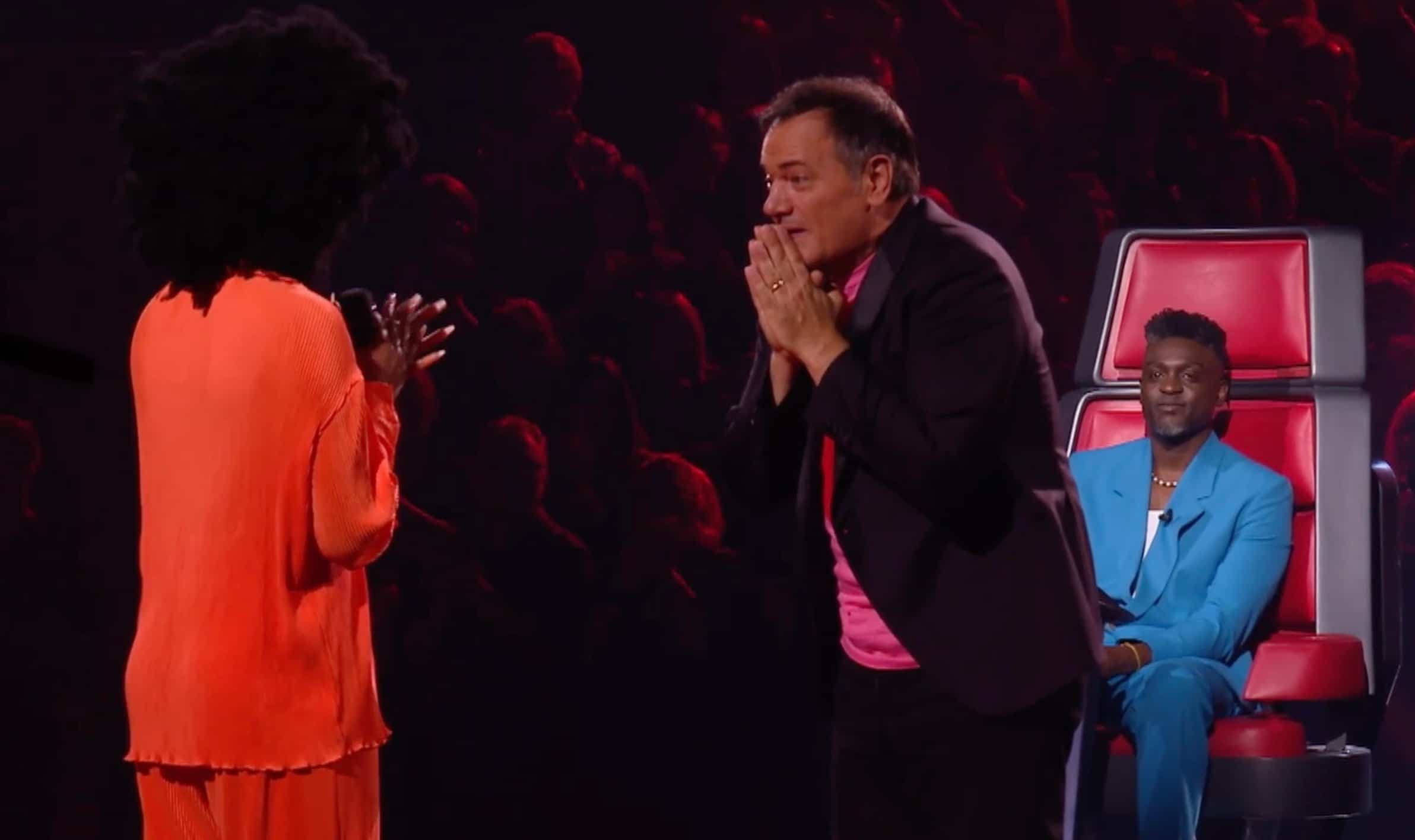 Capture d'écran La Voix.