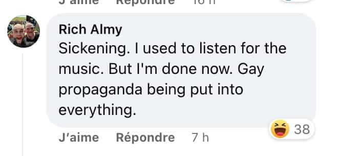 Capture d'écran / Facebook