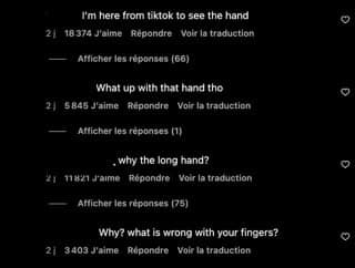 Capture d'écran Instagram