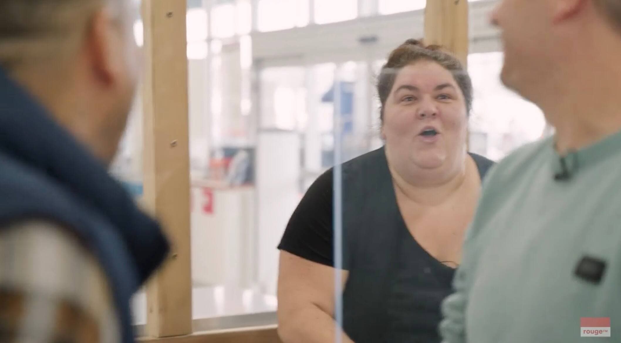 Capture d'écran via Rouge FM.