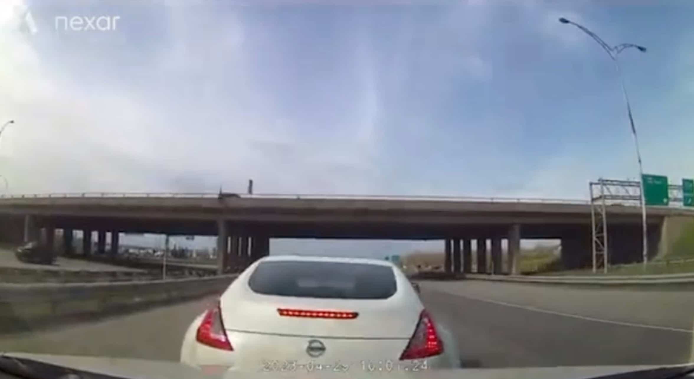 Capture d'écran d'une vidéo fournie par la cour