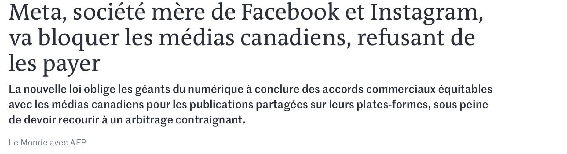 CAPTURE TIRÉE DU SITE WEB LE MONDE