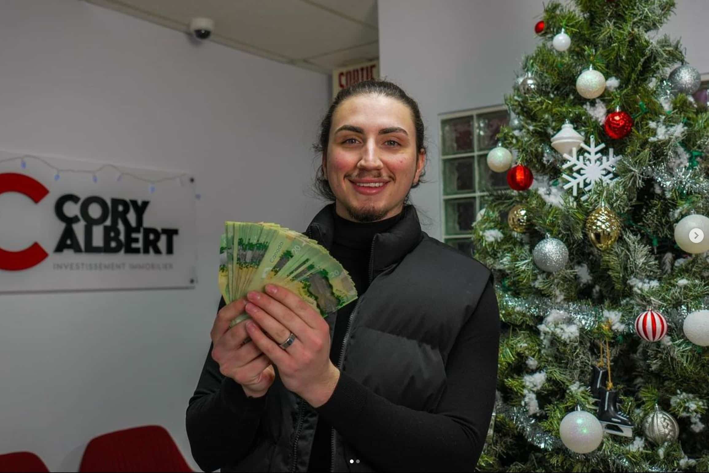 À 22 ans, le tiktokeur Cory Albert fait rêver les jeunes à des millions de dollars.