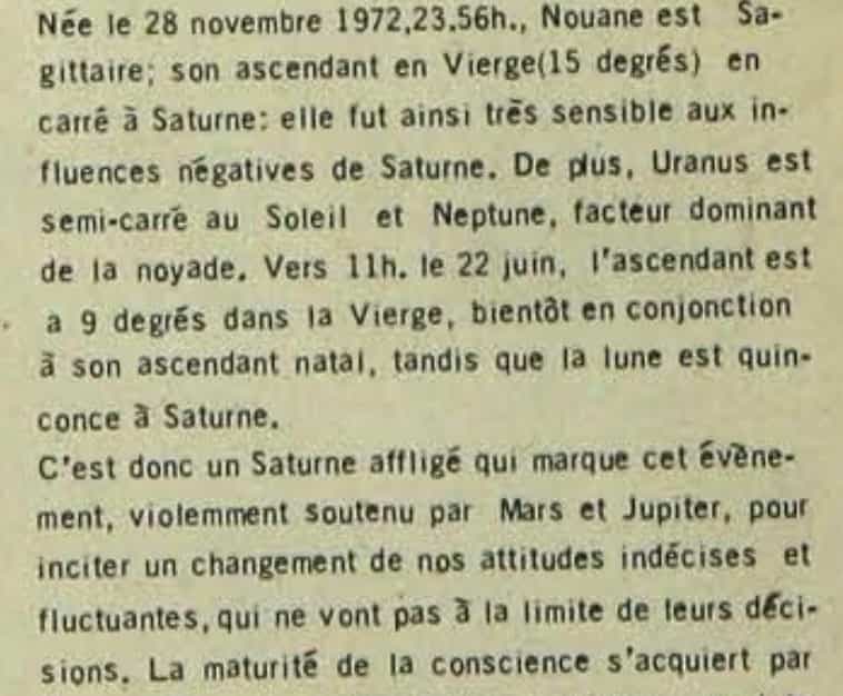 Extrait de la revue «Mainmise» de juillet 1975.