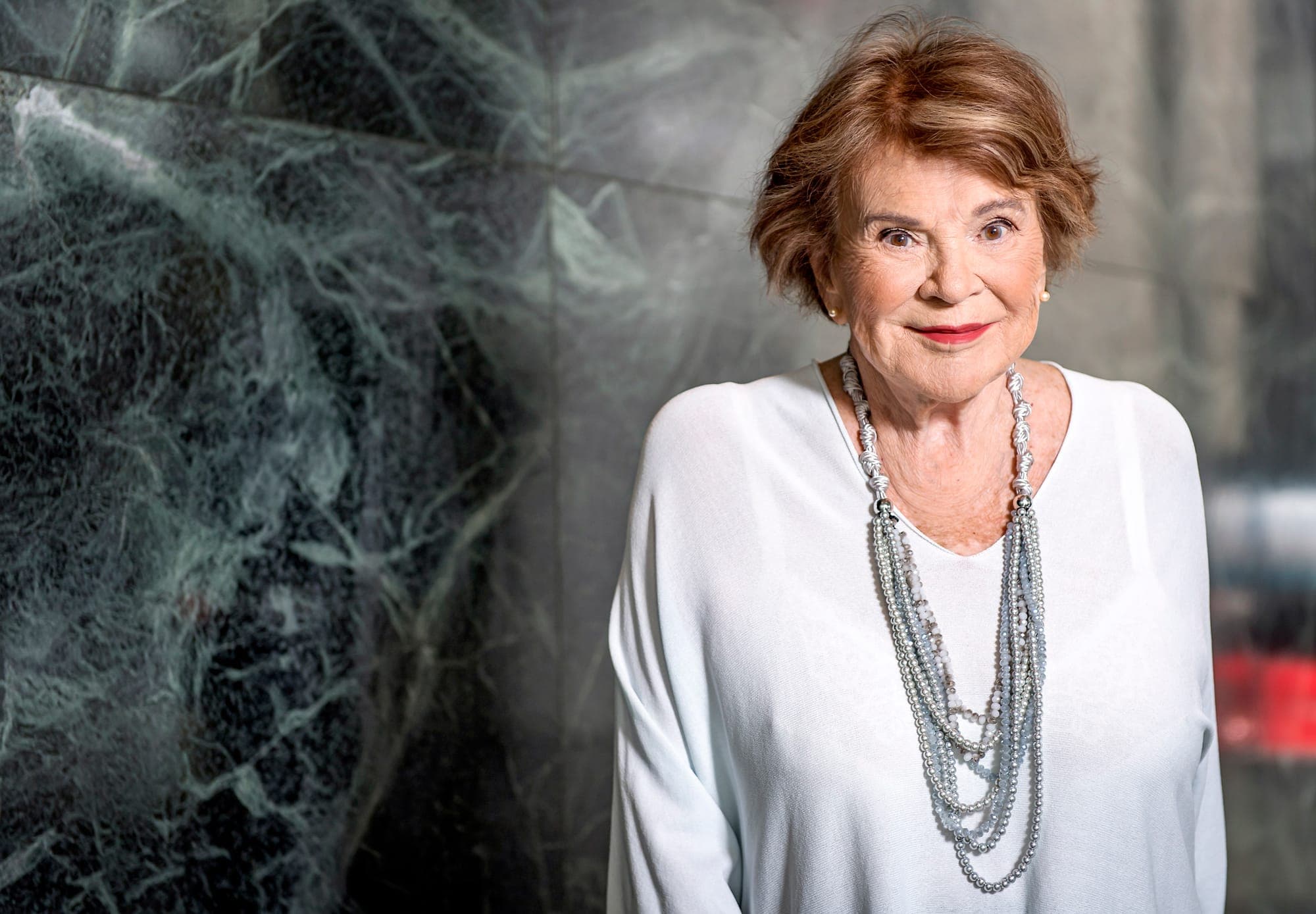 Janette Bertrand écrit présentement un livre, dont la sortie est prévue en novembre, qui parlera des groupes d’entraide d’hommes.