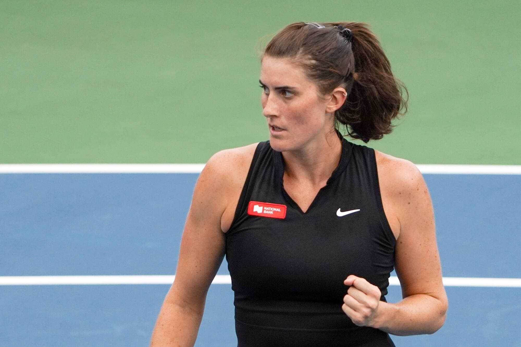 Rebecca Marino en action, le 25 août dernier à Granby, dans le cadre des Championnats Banque Nationale.