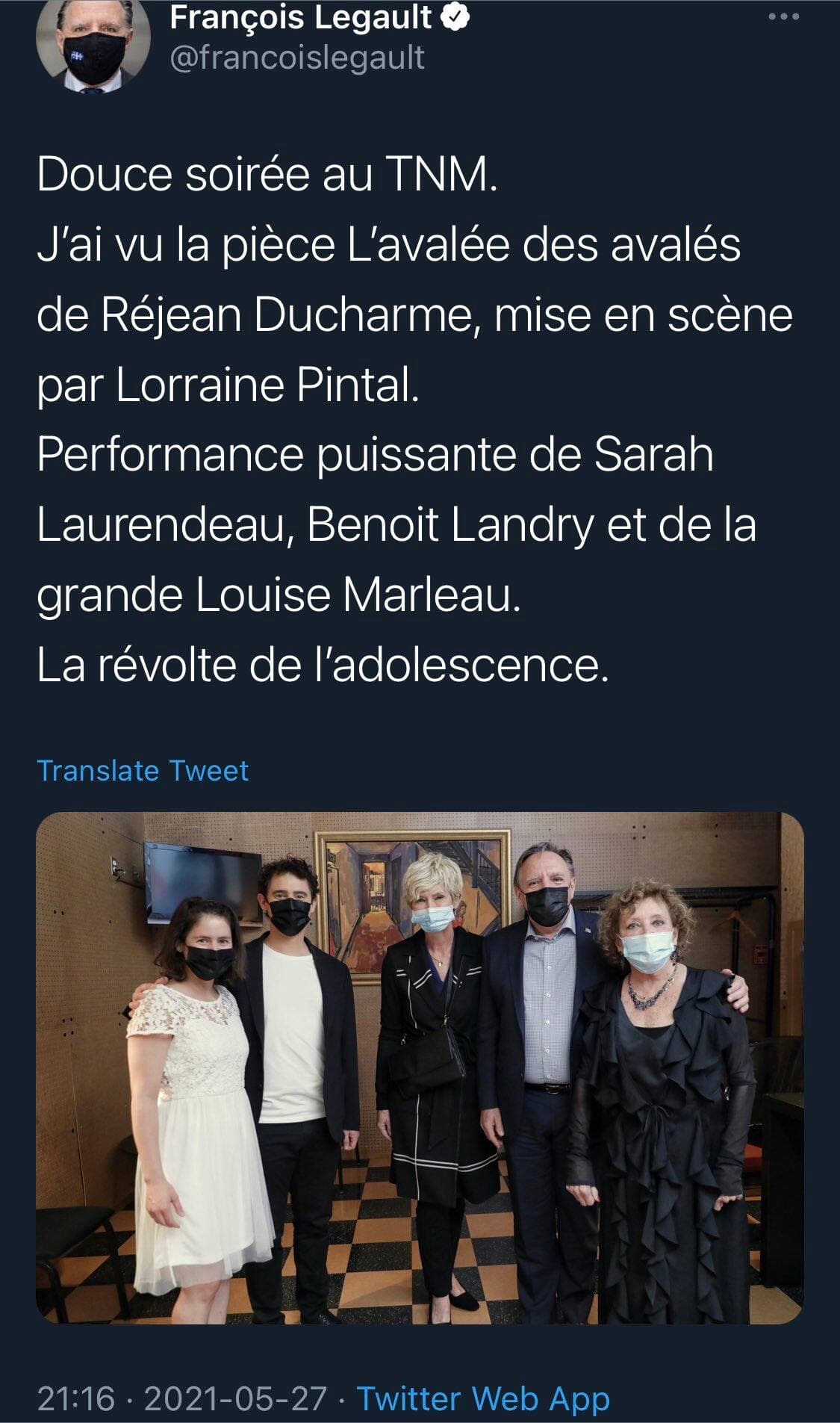 Twitter François Legault
