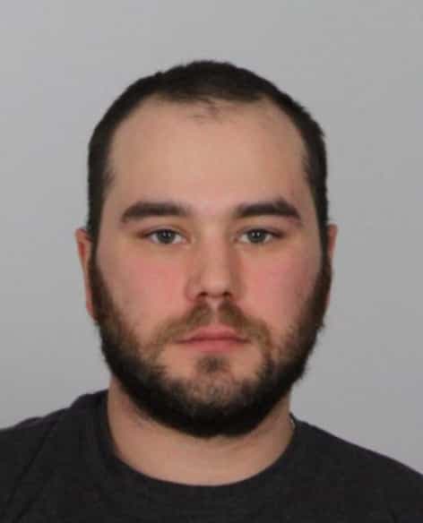 Étienne Daudelin, 33 ans, accusé en lien avec de la pornographie juvénile.