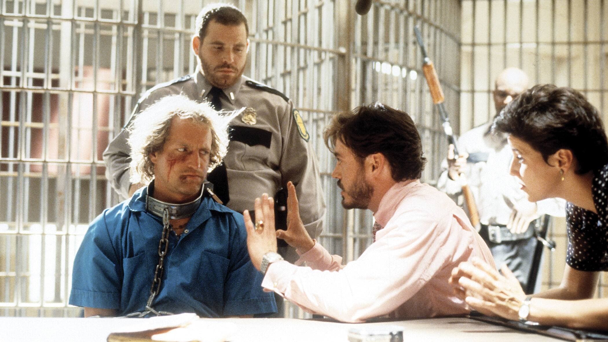 L’acteur avec Woody Harrelson.