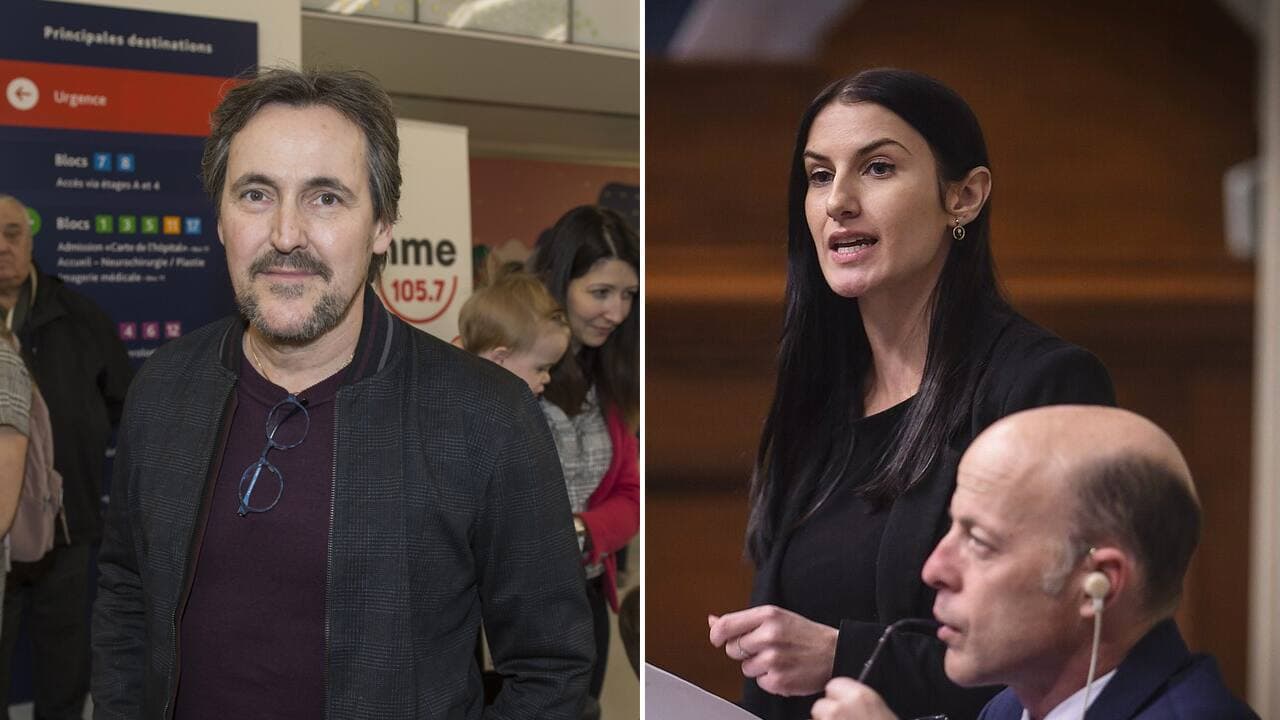 Guy A. Lepage et Méganne Perry Mélançon