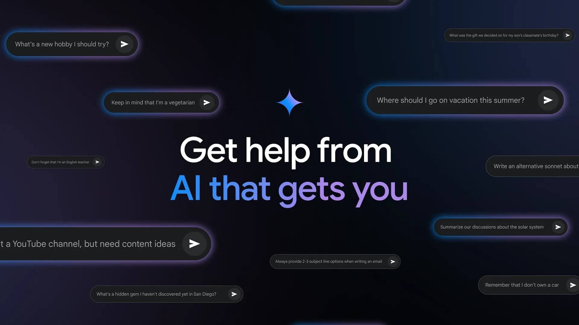 L'IA de Gemini peut sur demande donner des réponses personnalisées