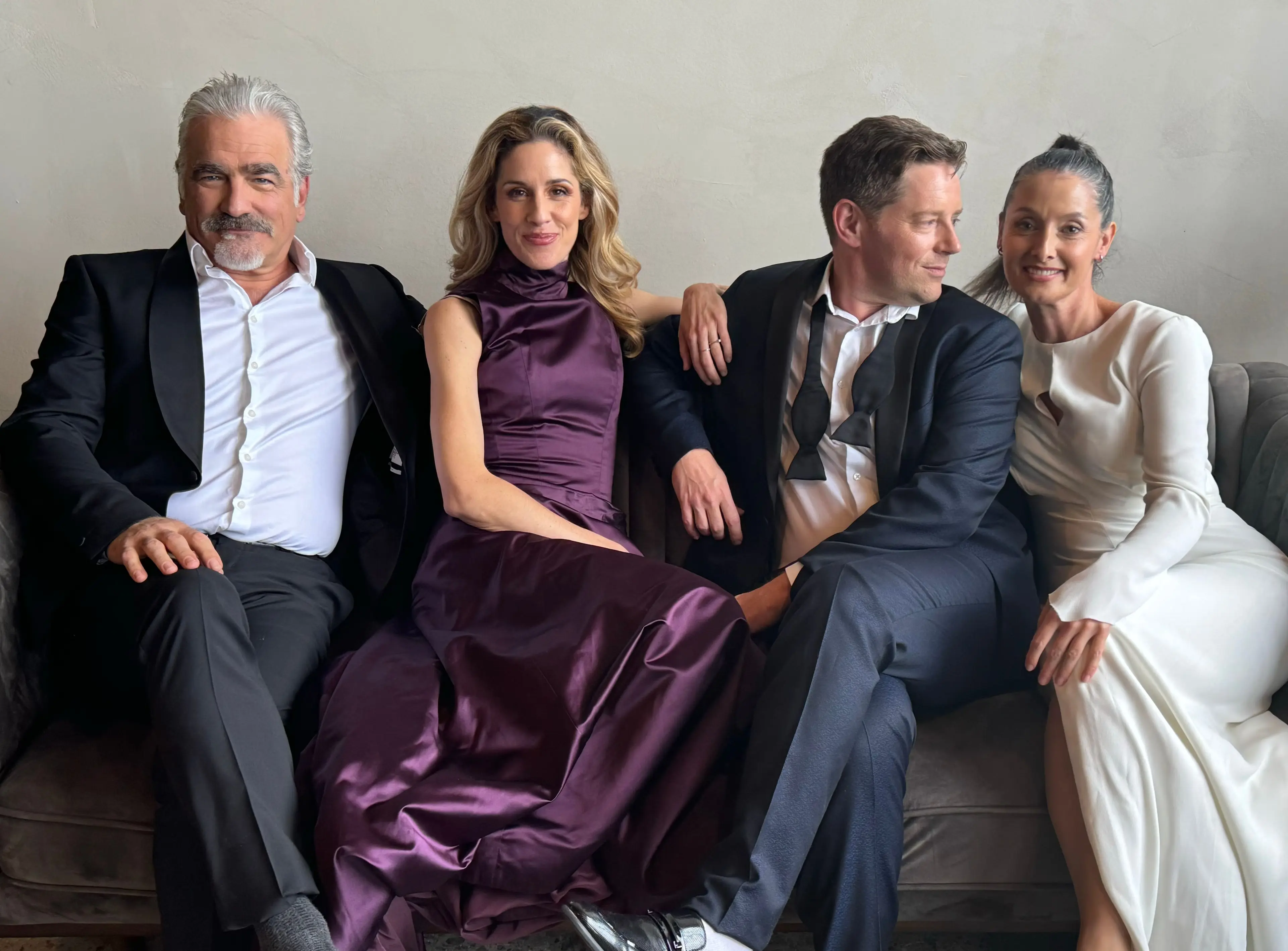 La distribution du spectacle «Lama: d’aventures en aventures»: de gauche à droite, Stéphan Côté, Elizabeth Duperré, Éric Paulhus et Gaëlle Tavernier.