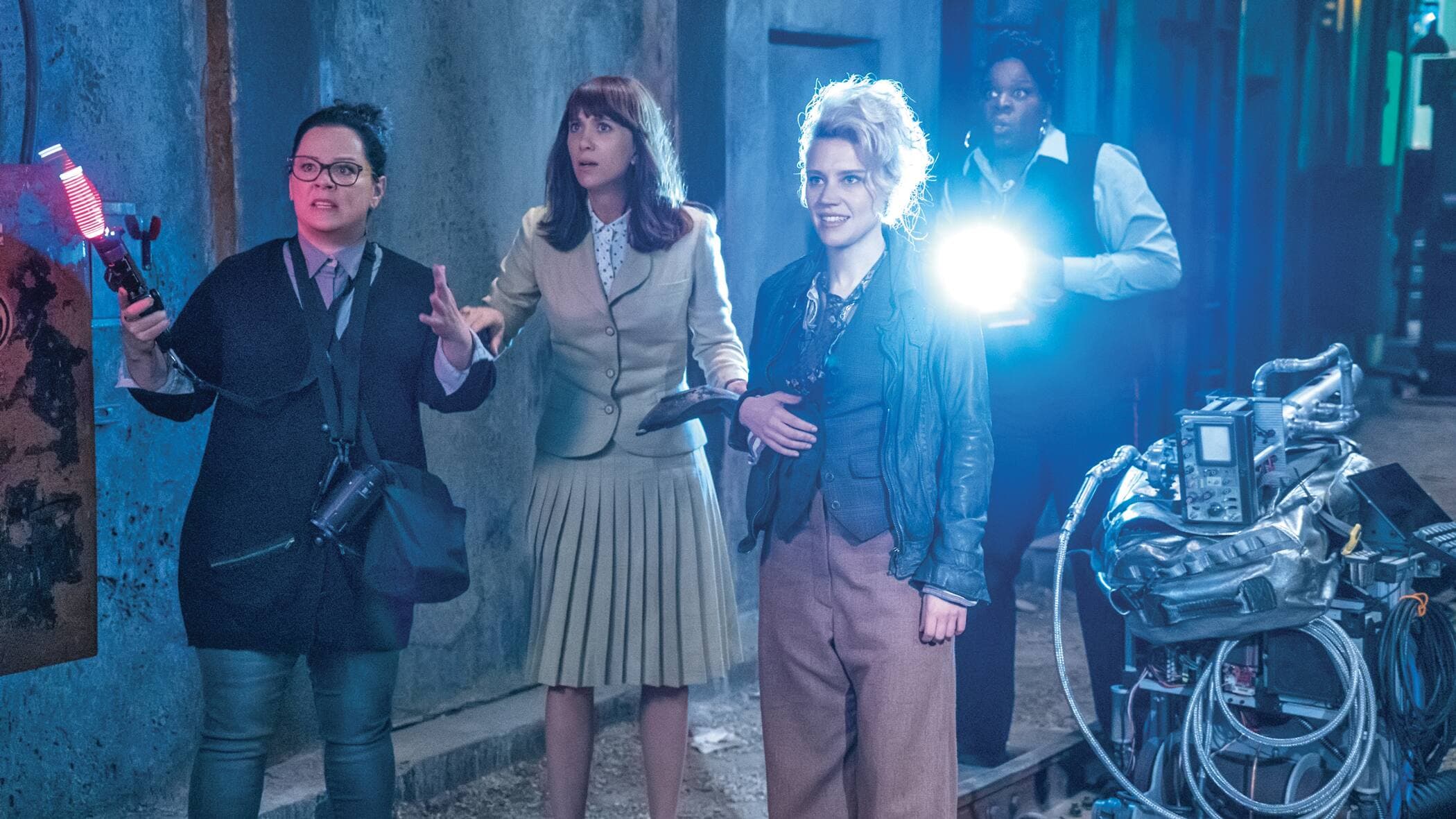 Avec Kristen Wiig, Kate McKinnon et Leslie Jones.