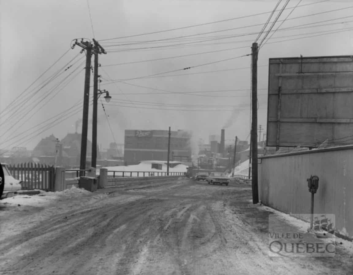 La côte Samson, aujourd'hui la côte de la Potasse, en 1962.