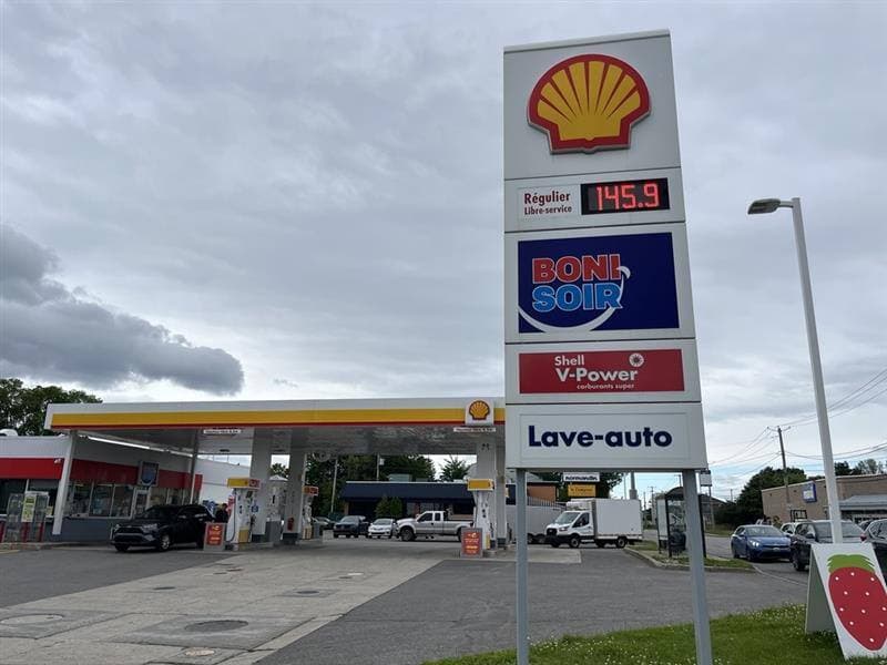 Le prix de l’essence est bas sur le boulevard Louis-XIV, à Québec, sans le secteur Beauport/Charlesbourg.