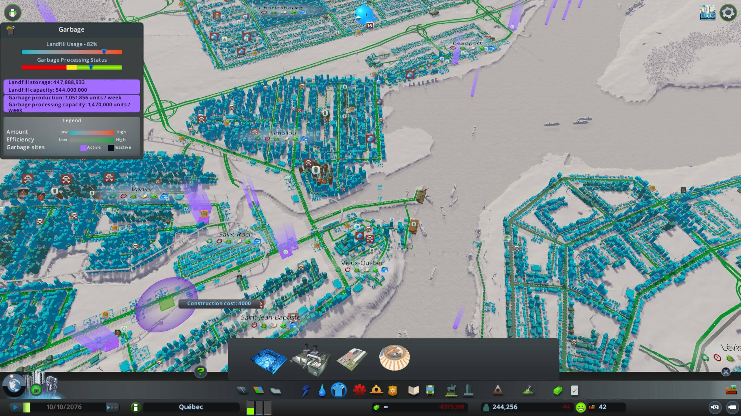 Skylines est avant tout un jeu, ce qui n’est pas toujours idéal pour une simulation du genre.