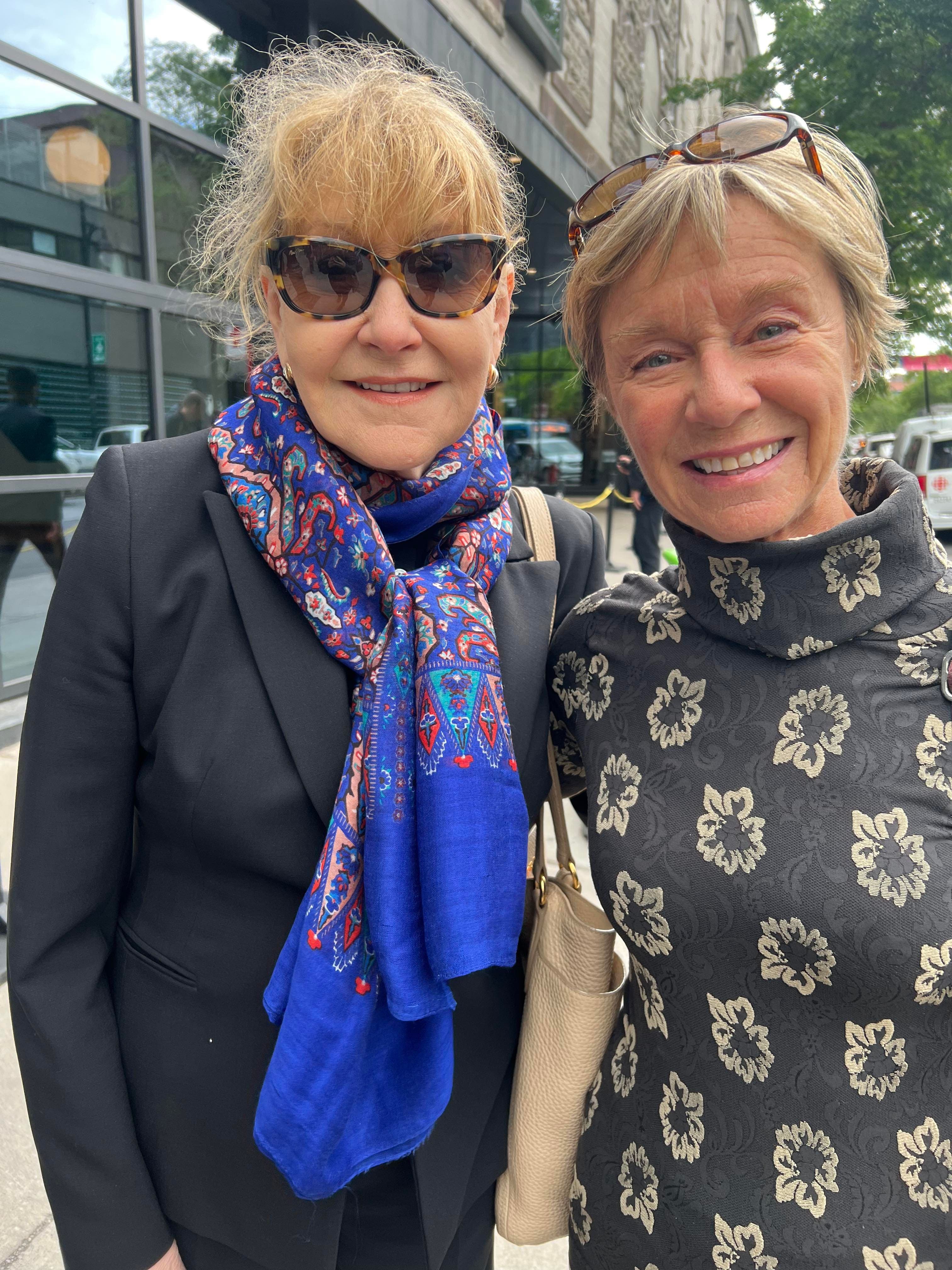 Louise Deschâtelets et Danielle Panneton