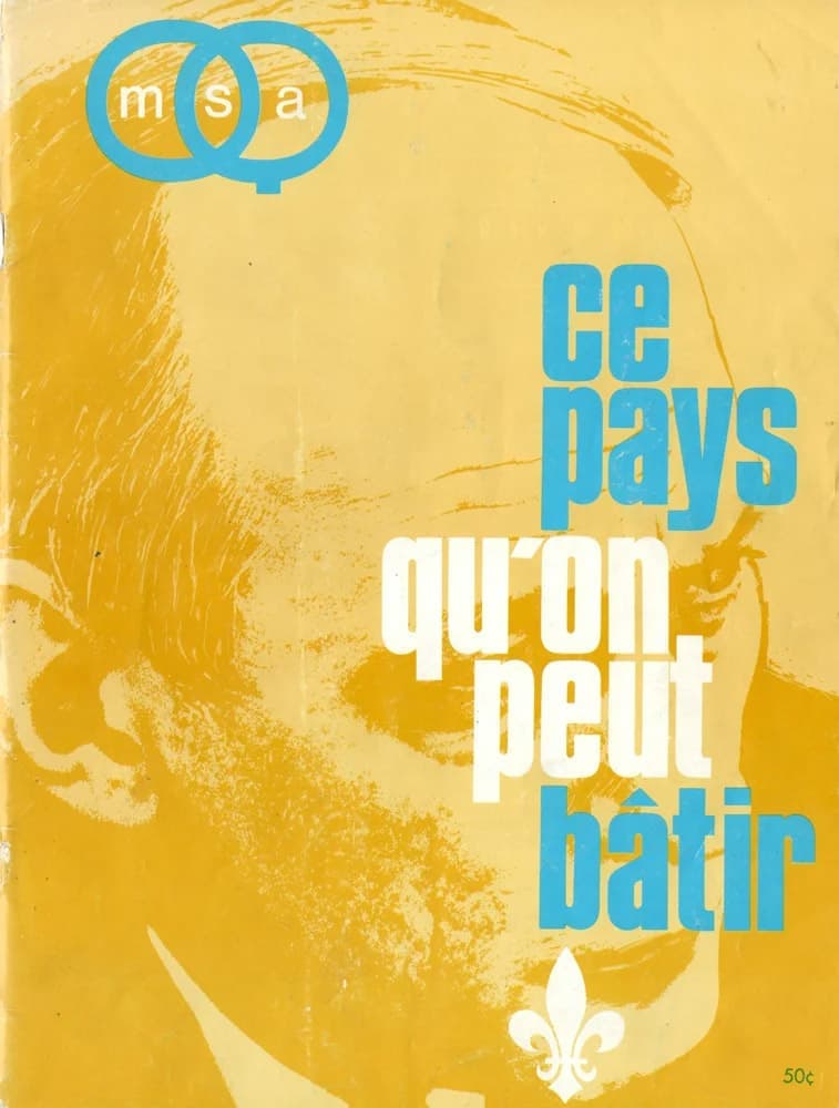 Document publié par le Mouvement souveraineté-association, 20 mai 1968.