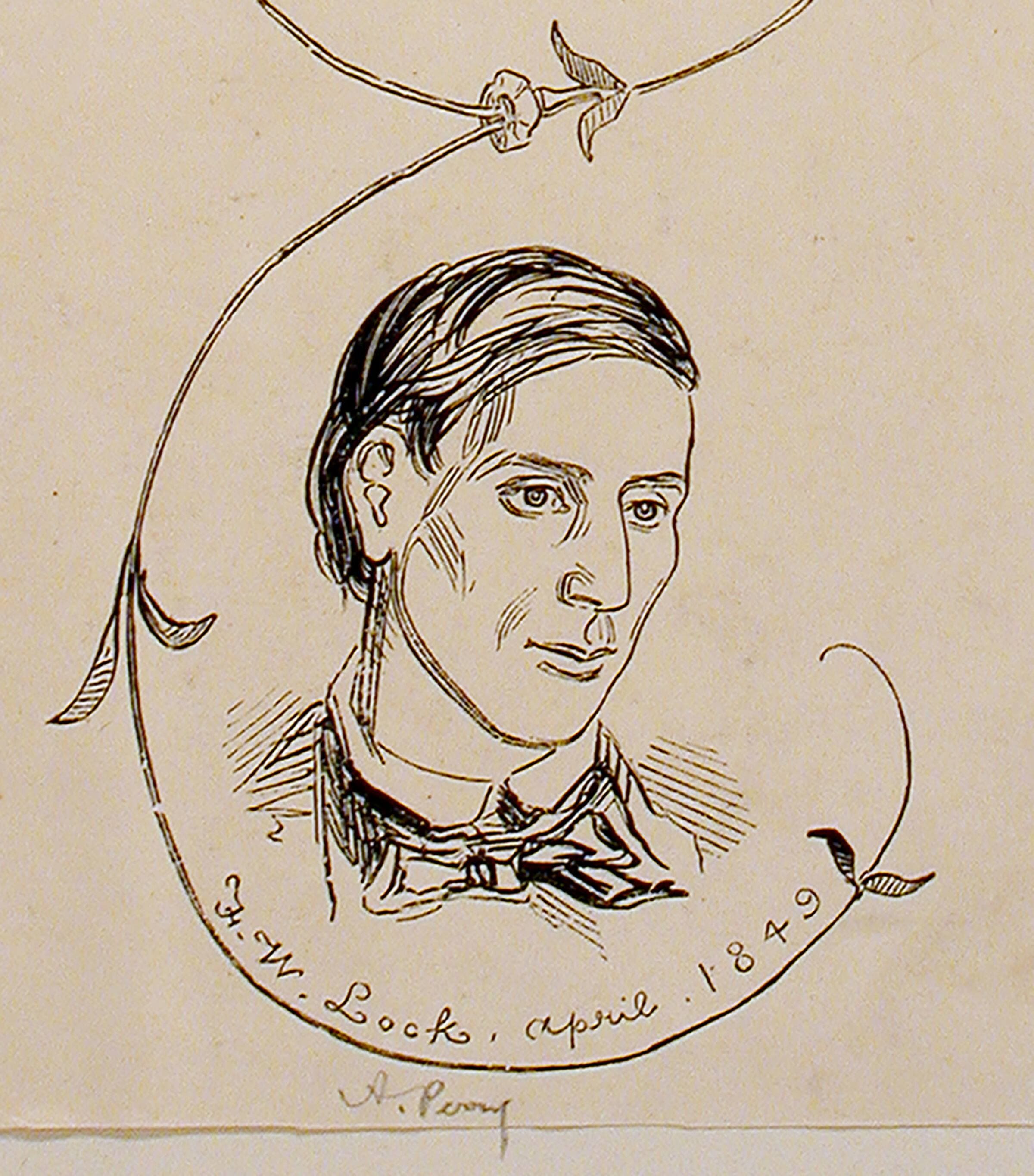 Un portrait du pompier pyromane, Alfred Perry, à l’origine de l’incendie