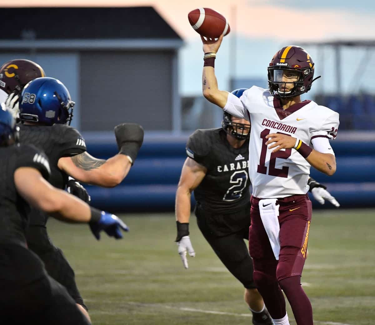 Le quart-arrière Olivier Roy est le meneur du RSEQ chez les pivots dans toutes les statistiques importantes.