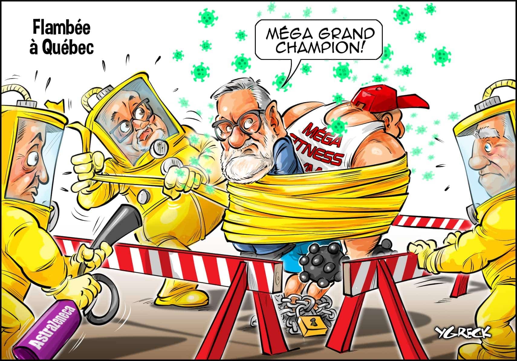 Il n’a pas maché ses mots durant la crise de la COVID-19.