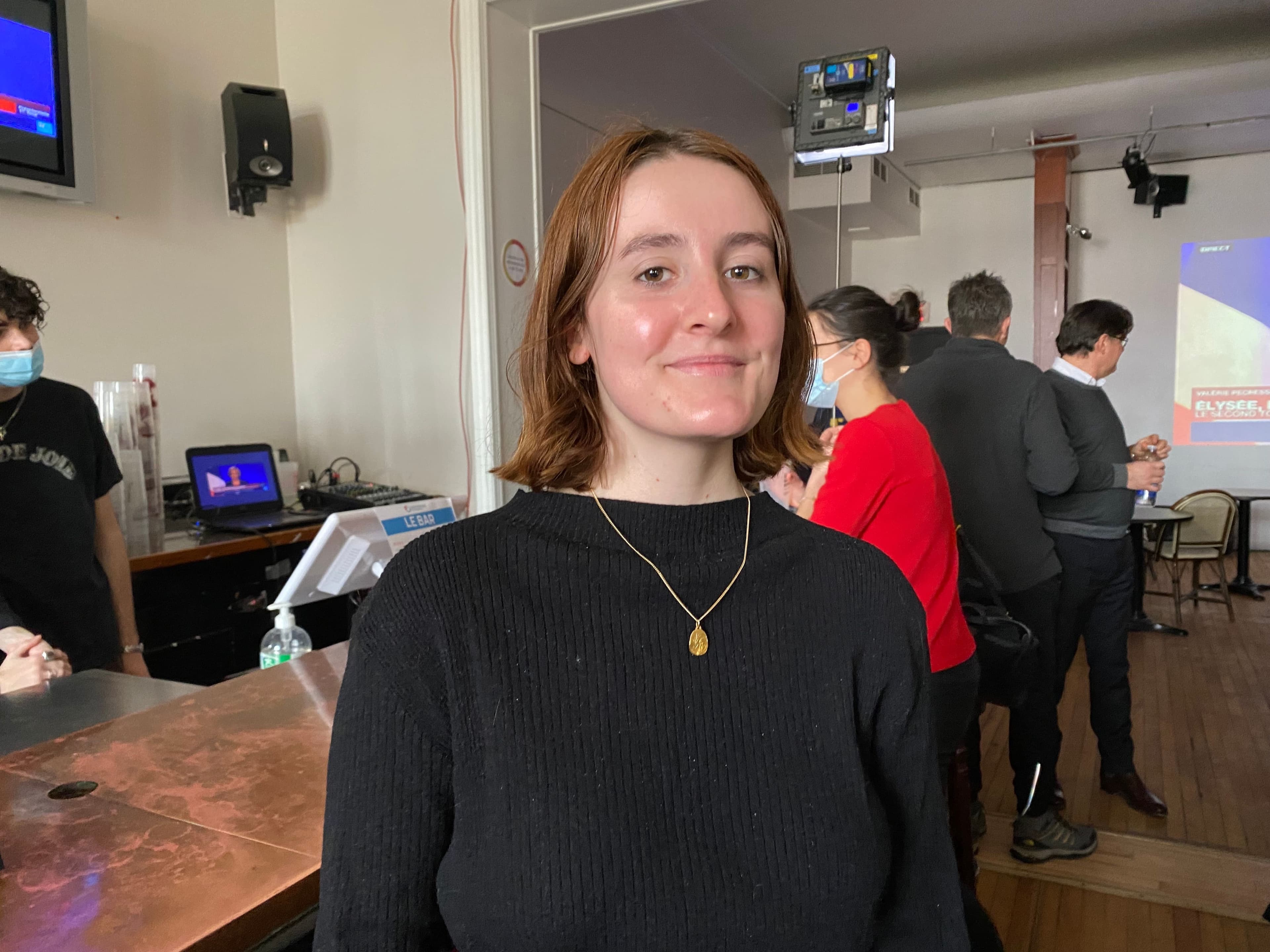 Morgane Le Guilche, électrice française de 19 ans établie au Québec