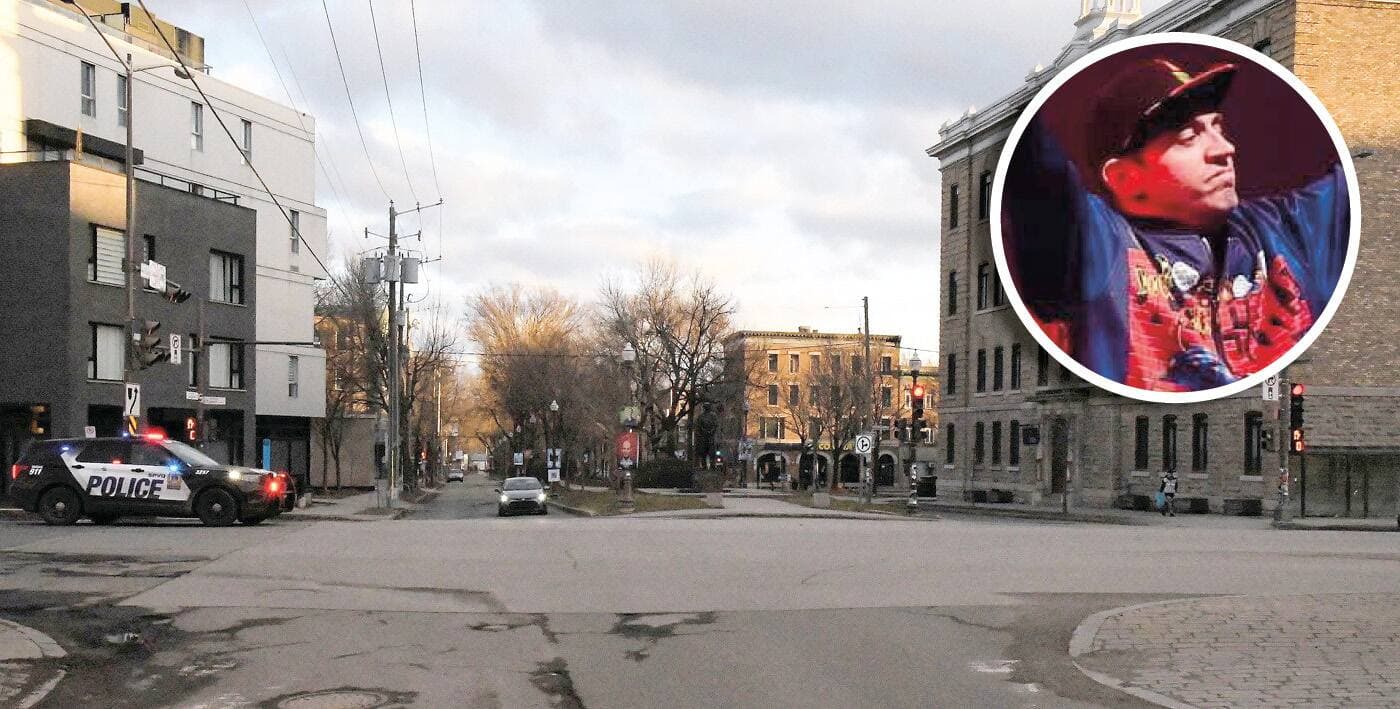 Olivier Harvey-Cloutier, alias DJ Fade Wizard, a péri dans un tragique accident de trottinette électrique, à l’angle des boulevards Langelier et Charest, à Québec le 20 avril 2025.