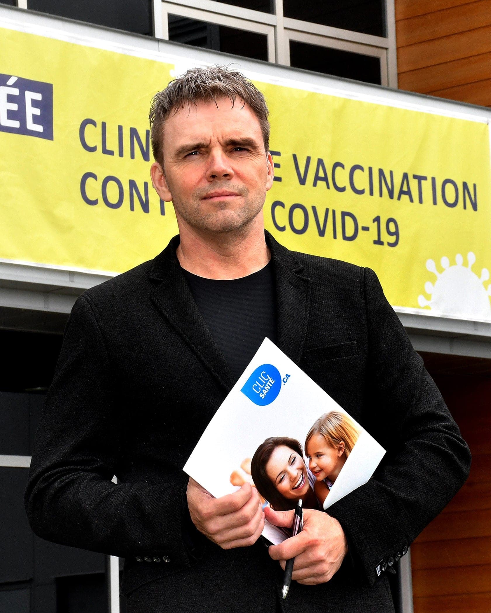 Stéphane Lajoie, PDG de Clic Santé.