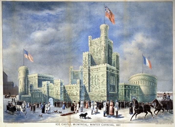 Palais du Carnaval de Montréal en 1887.