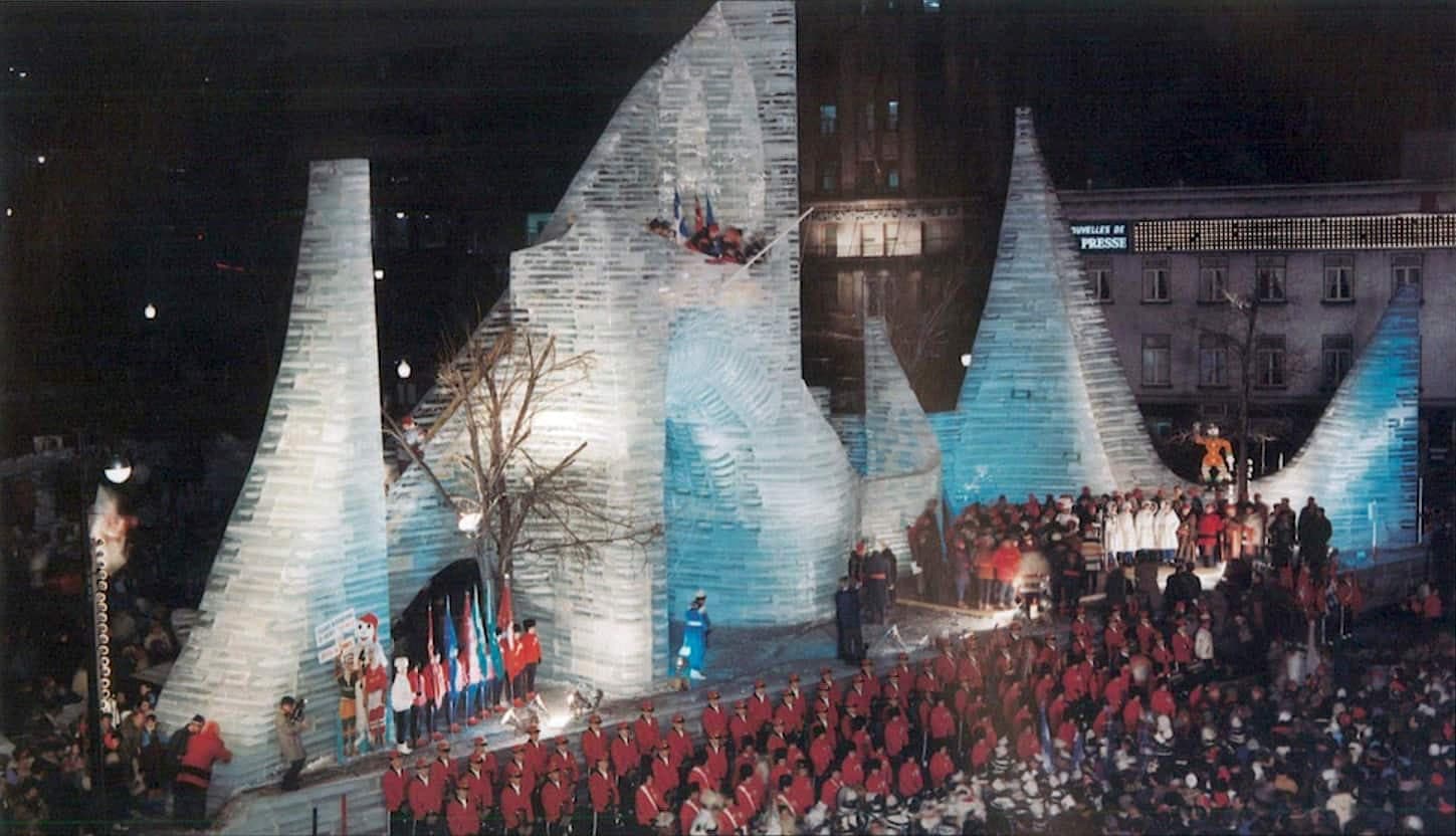 Palais de glace du Carnaval de Québec de 1962.