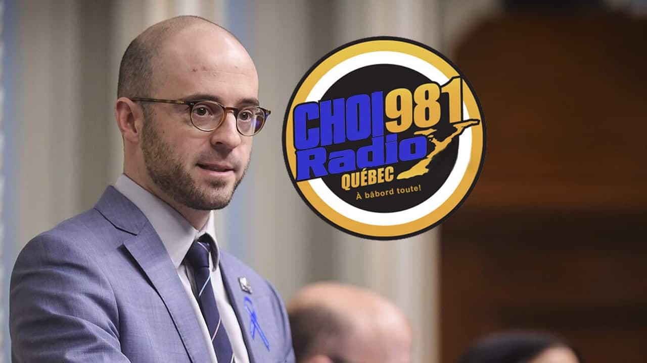 Sol Zanetti et le logo de «Radio Y»