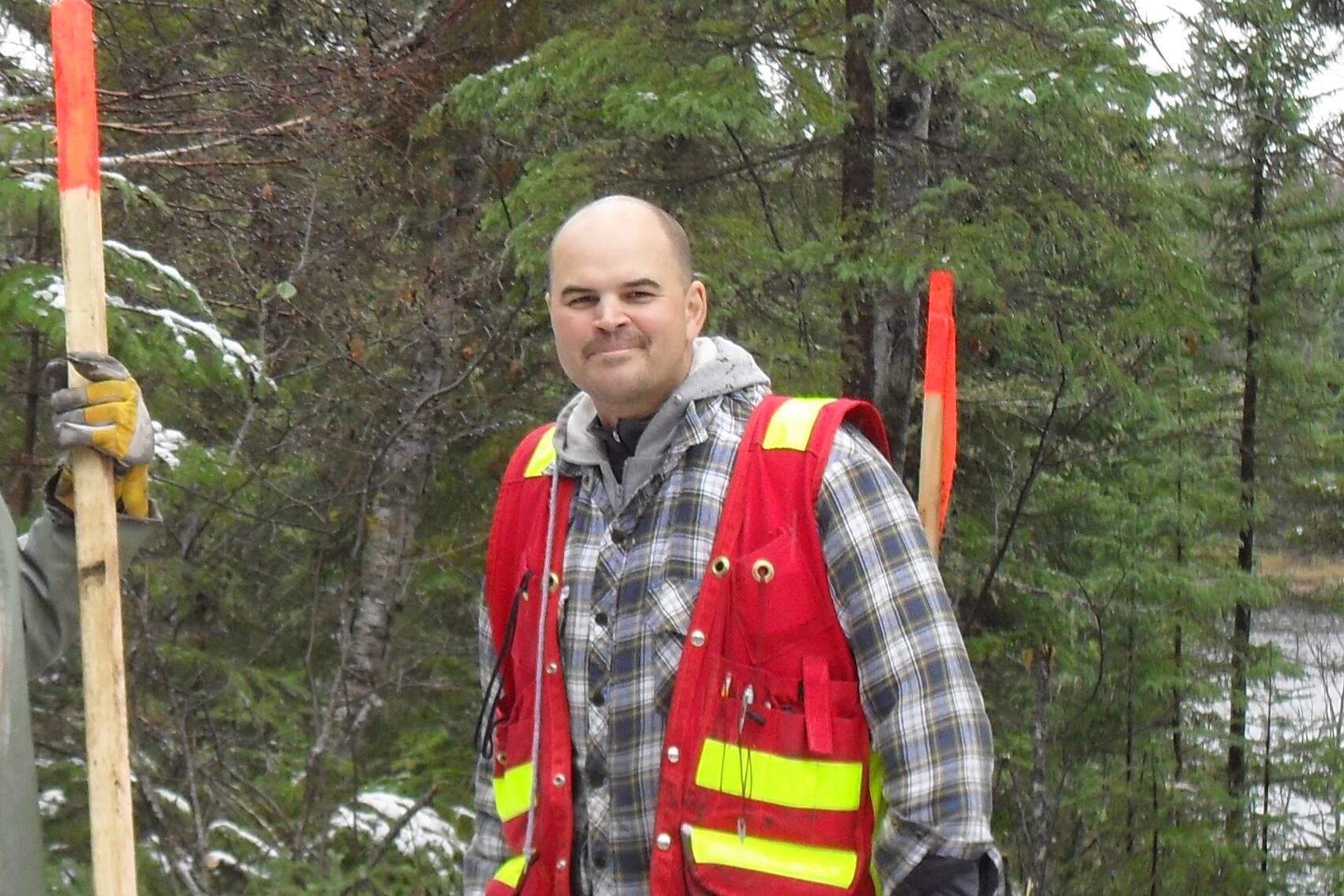 Le géologue David Albert