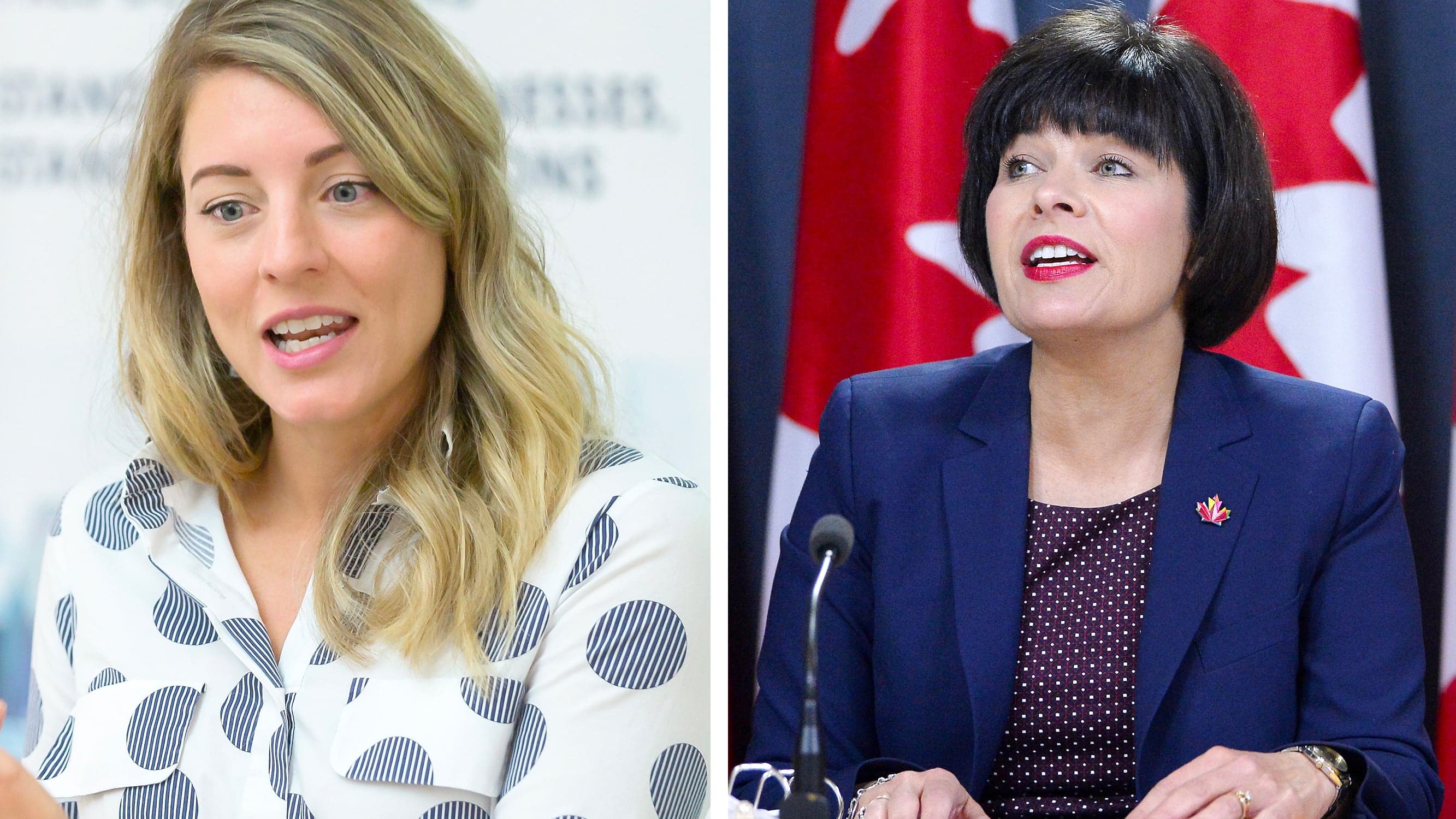 Ginette Petitpas Taylor (à droite) est en train de saccager ce que Mélanie Joly (à gauche) avait réussi.