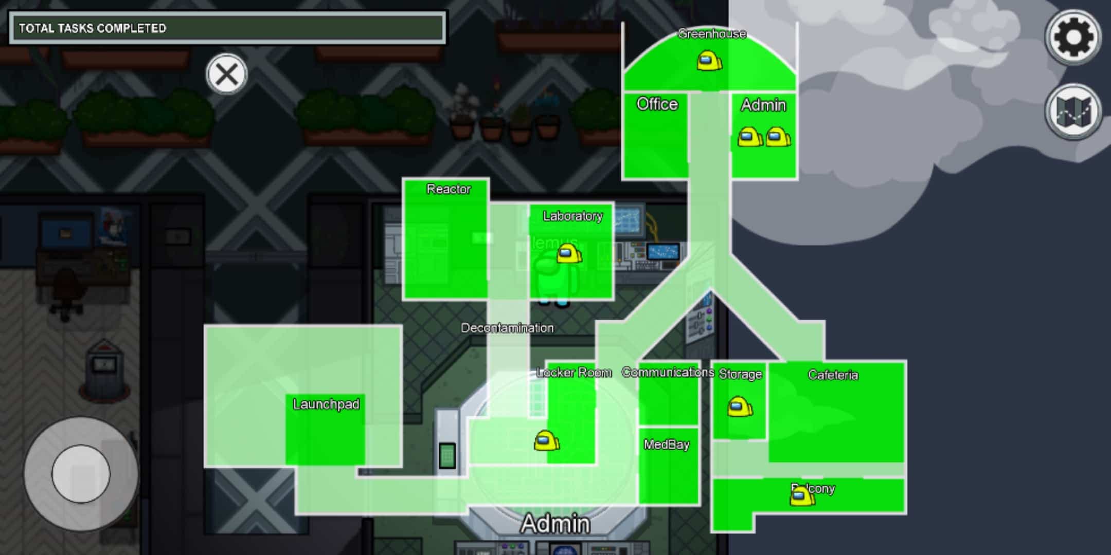 Capture d’écran Among Us