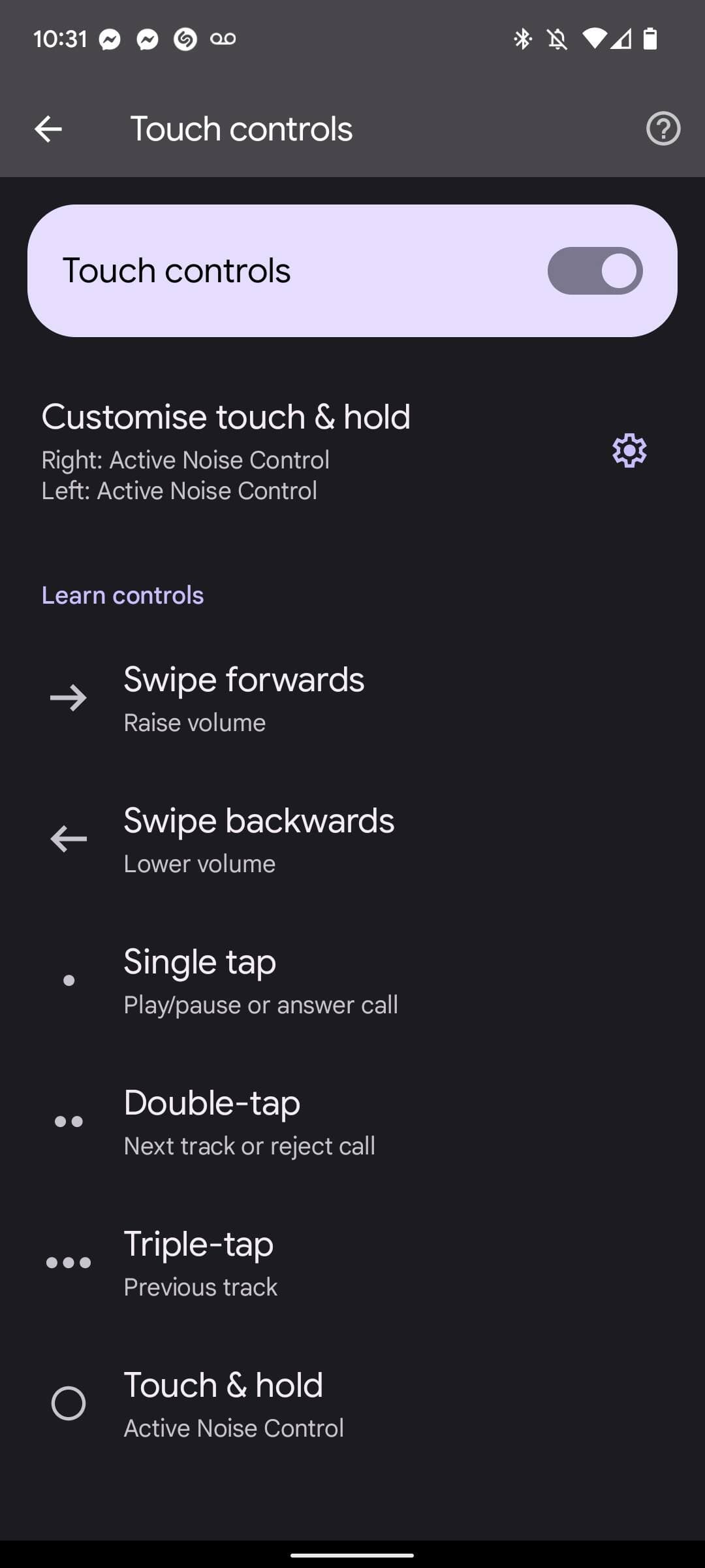 Capture d'écran Google
